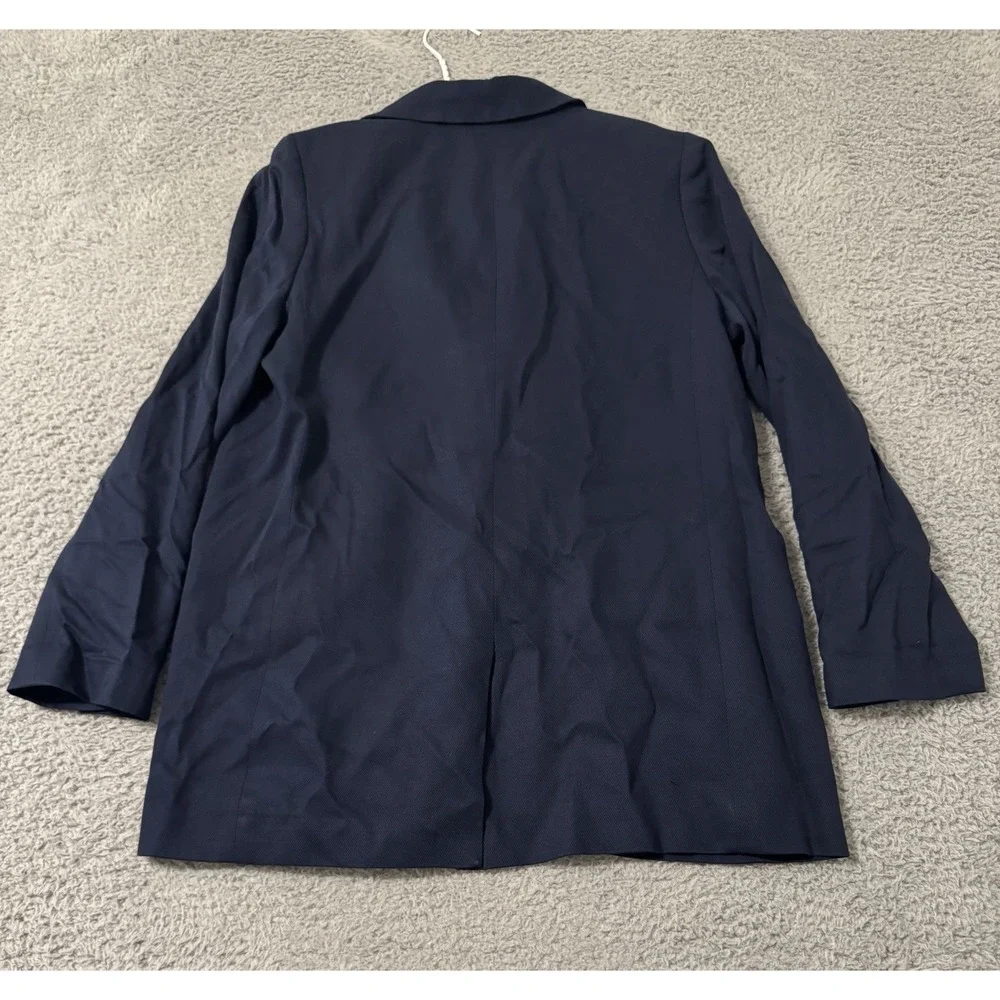 Madewell Womens‎ $218 The Alston Blazer Dark Navy Size Medium